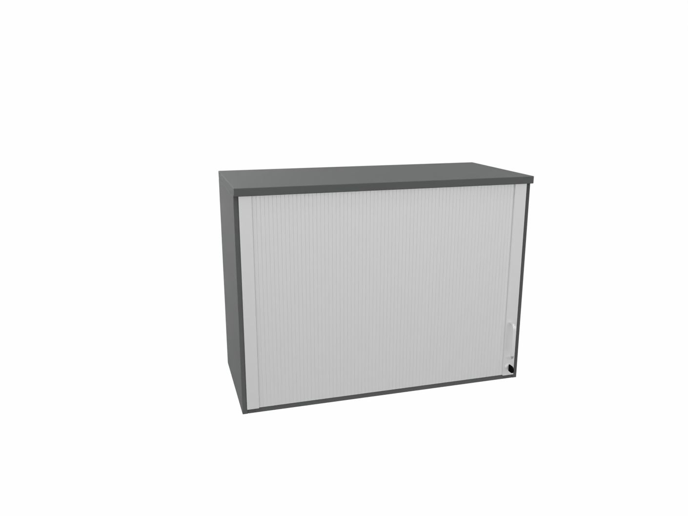 LAUNDREEZY Aufsatzschrank Anthrazit - 60x38x68 Cm, Holzwerkstoff Mit Stangengriff